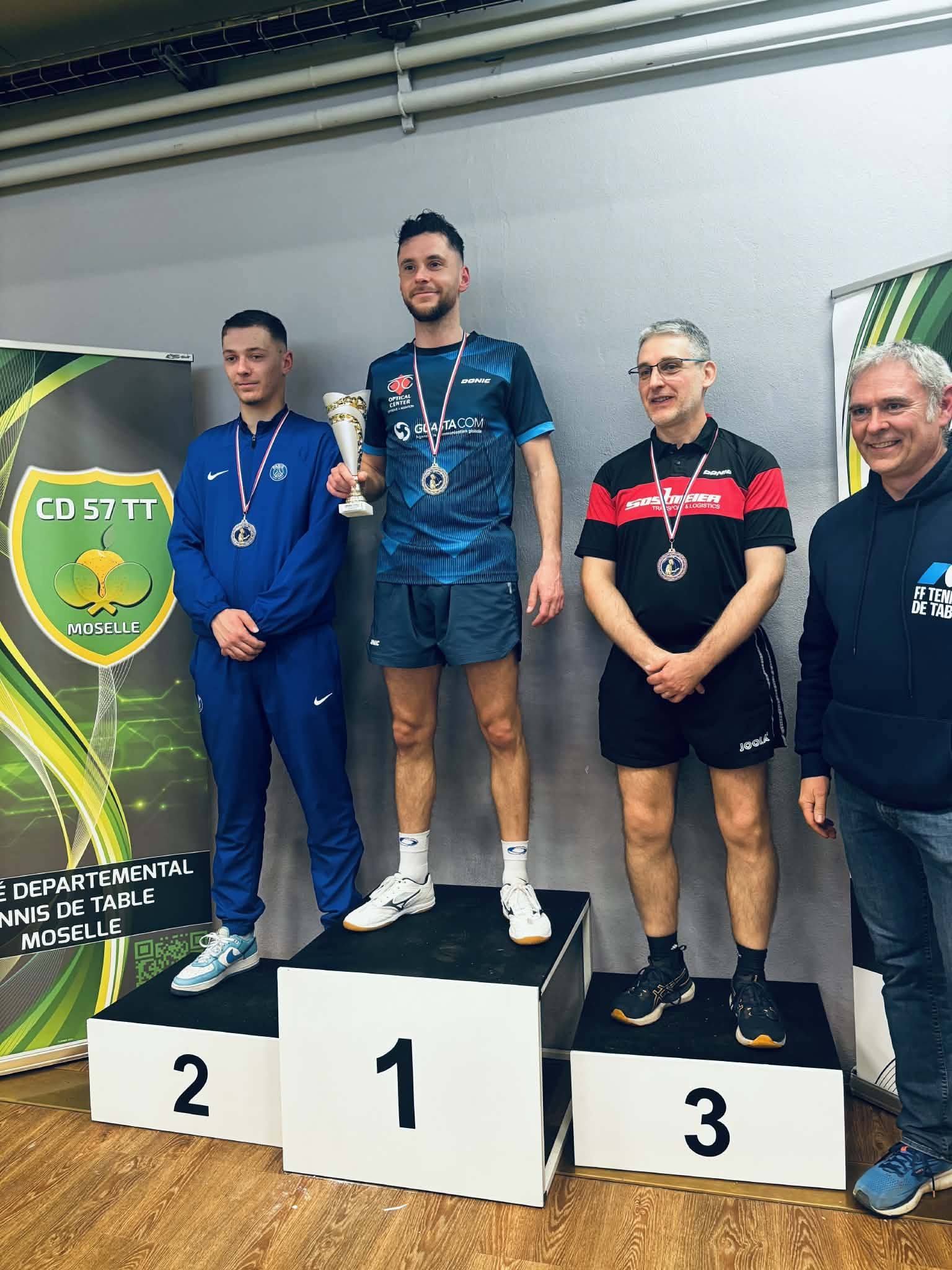 Podium départemental